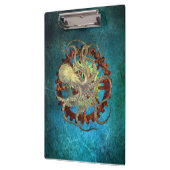 Steampunk Octopus & Clockwork Gears Klembord (Links)