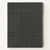 Steampunk Octopus Spiral Notitieboek (Achterkant)