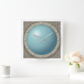 Steampunk-onderzeehaven Vierkante Klok (Huis)