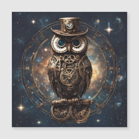 Steampunk Owl (Voorkant)