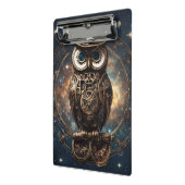 Steampunk Owl Mini Klembord (Angled2)