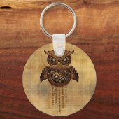 Steampunk Owl  Sleutelhangers (Voorkant)