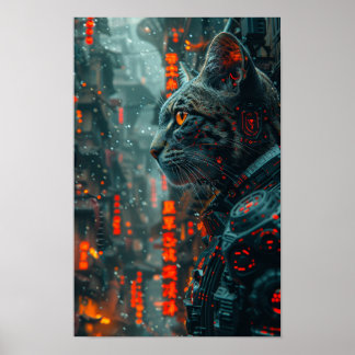 steampunk pantserkat poster