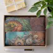 Steampunk Parrot Tissuepapier (Geschenk)