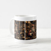 Steampunk Père Noël Mug (Devant gauche)
