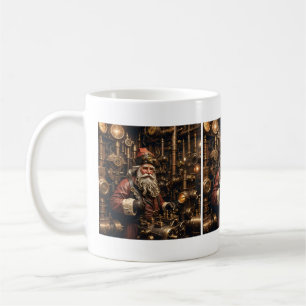 Steampunk Père Noël Mug