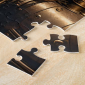 Steampunk Père Noël Puzzle (Côté)