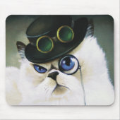 Steampunk Persian Cat Muismat (Voorkant)