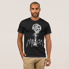 Steampunk_Phage in levende kleur T-shirt