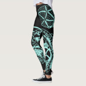 Steampunk Phage vs. Bacteria Leggings (Links)