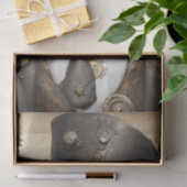 Steampunk Pitbull Decoupage Papier (Geschenk)