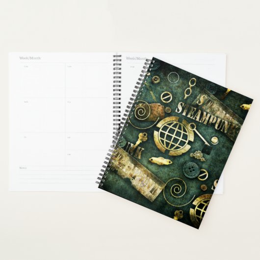 Steampunk Planner (Display)