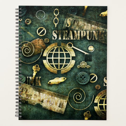 Steampunk Planner (Voorkant)