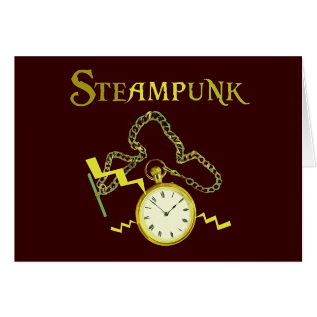 Steampunk Pocketwatch (Voorkant Horizontaal)