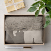 Steampunk Post Apocalyptic Cities Decoupage v10 Tissuepapier (Geschenk)