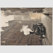 Steampunk Post Apocalyptic Cities Decoupage v10 Tissuepapier (Voorkant)