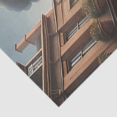 Steampunk Post Apocalyptic Cities Decoupage v6 Tissuepapier (Detail)