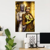 Steampunk Poster (Thuiskantoor)