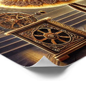 Steampunk Poster 16, De Clockwork Ballerina (Hoek)