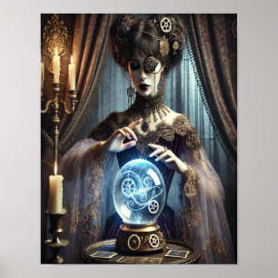 Steampunk Poster 44, De Séance van het Spirituele 