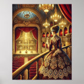 Steampunk Poster 6, Mechanical Opera Patron (Voorkant)