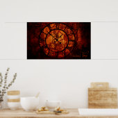 Steampunk-Poster Poster (Keuken)