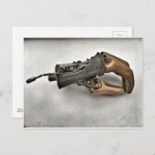 Steampunk Prothesehand Briefkaart (Voorkant / Achterkant)