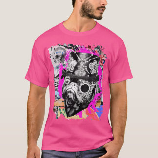 Steampunk Pug Dog - Urban Street Art en Graffiti T-shirt