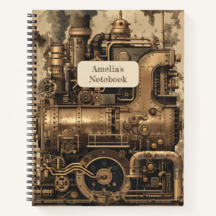 Steampunk Retro Notitieboek