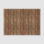 Steampunk Roestig Bronzen Patroon BN5 Découpage Tissuepapier (Voorkant)