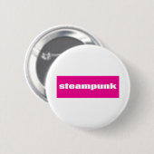 Steampunk Ronde Button 5,7 Cm (Voorkant /achterkant)