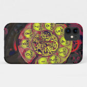 steampunk roterende lifoon Case-Mate iPhone case (Achterkant (horizontaal))