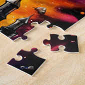 Steampunk Ruimtekater II Legpuzzel (Zijkant)
