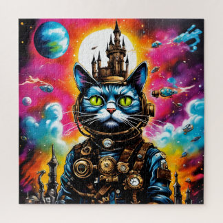 Steampunk Ruimtekater II Legpuzzel