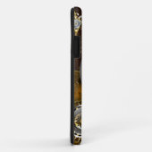 Steampunk Rusty Background met Turquoise Lenses Case-Mate iPhone Case (Achterkant/rechts)