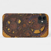 Steampunk Rusty Gears Case-Mate iPhone Case (Achterkant (horizontaal))