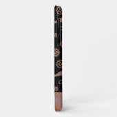 Steampunk Rusty Gears en Crows - Aangepaste naam Case-Mate iPhone Case (Achterkant/links)