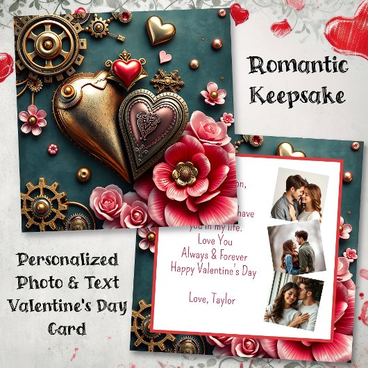 Steampunk Saint-Valentin | Modèle photo
