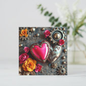 Steampunk Saint-Valentin | Modèle photo unique (Debout devant)