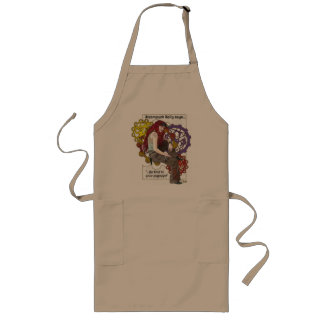 Steampunk Sally Apron Lang Schort