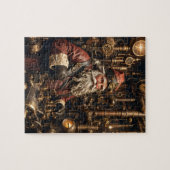 Steampunk Santa Puzzel Legpuzzel (Horizontaal)