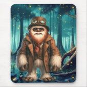 Steampunk Sasquatch Mousepad Muismat (Voorkant)