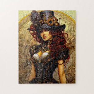 steampunk schoonheidspuzzel legpuzzel