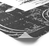 Steampunk-schuurmotor Poster (Hoek)