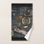 Steampunk, scrapbooking (Serviette à main)
