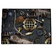 Steampunk, scrapbooking groot cadeauzakje (Voorkant)