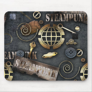 Steampunk, scrapbooking muismat