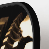 Steampunk Sculpture Pickleball Paddle (Links Detail)