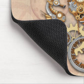 Steampunk Seahorse Surreal Art Muismat (Hoek)