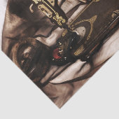 Steampunk Sewing Tissuepapier (Detail)